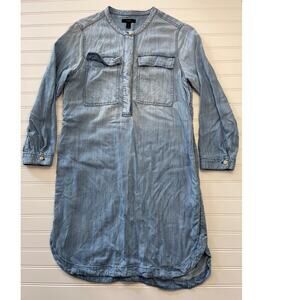 J. Crew Denim Jean Shirt Dress‎ - Size Women's Small